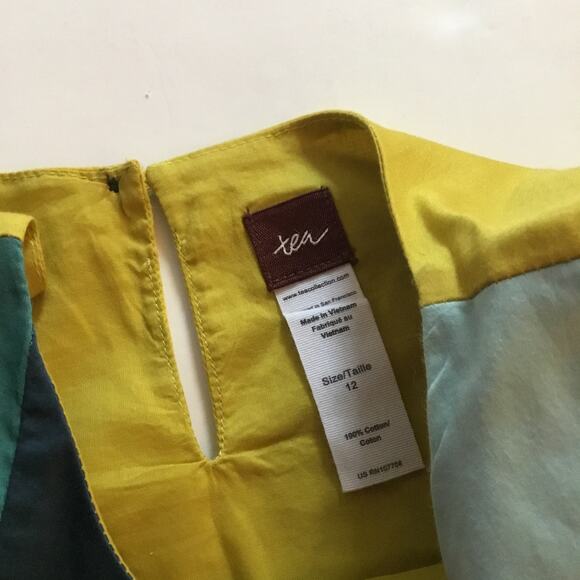 Tea Collection color block Aurora dress - Picture 5 of 8